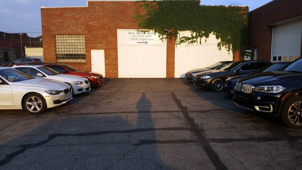 Entrance to Ress Motor Works